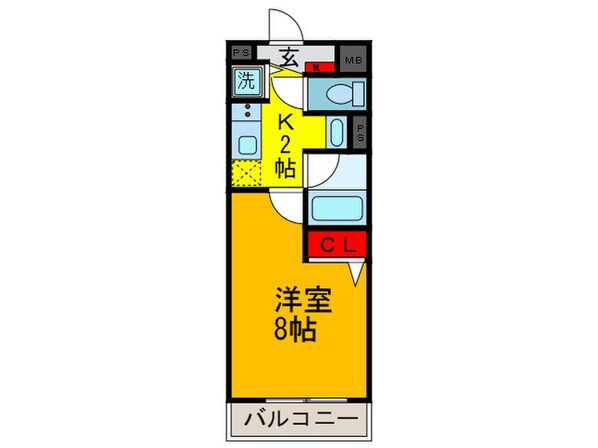 アルカンシェルの物件間取画像